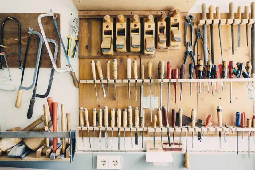Organizzare attrezzi da lavoro: come sistemare gli attrezzi